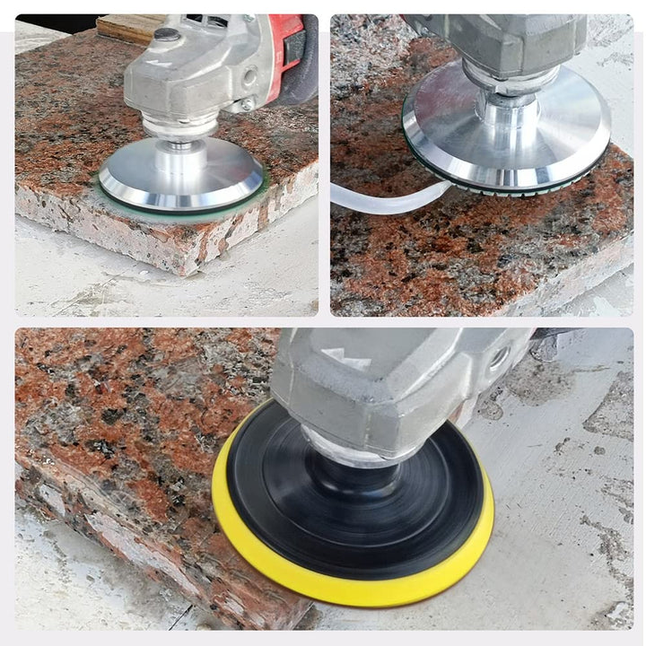 Nasse Diamant Polierscheibe - HIGHDRIL 12 Stück 125MM 