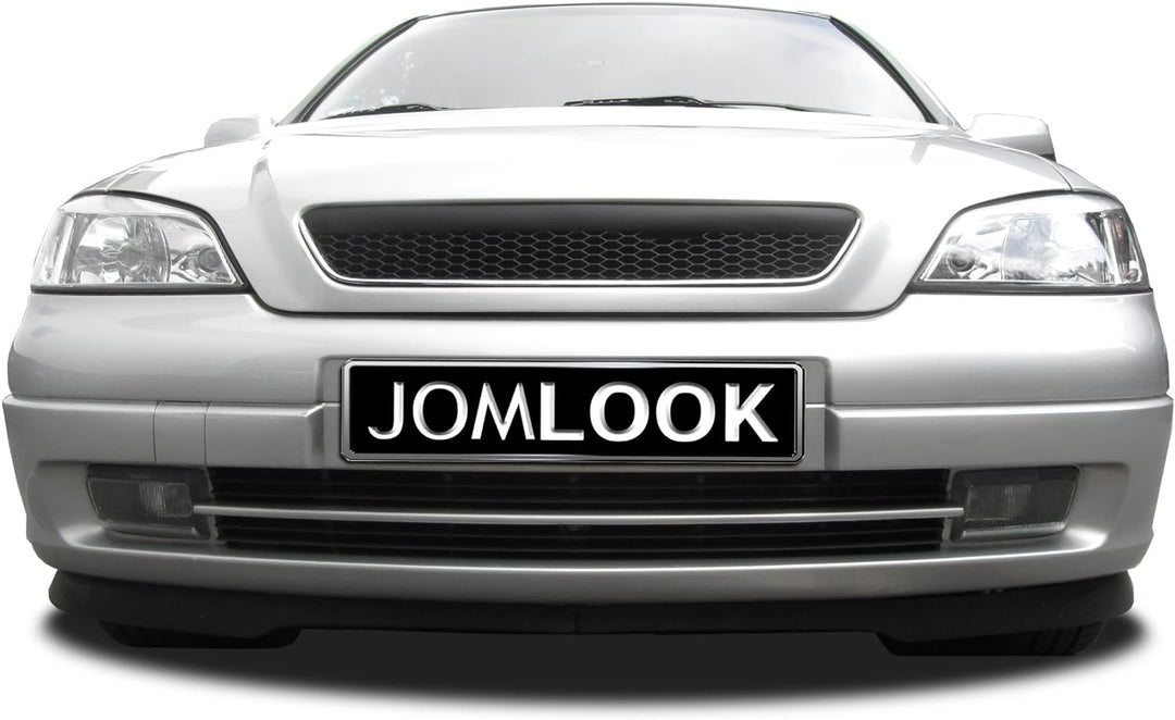JOM Car Parts &amp; Car Hifi GmbH 6320027MOE Kühlergrill ohne Emblem mit Chromrahmen und Wabengitter, sc