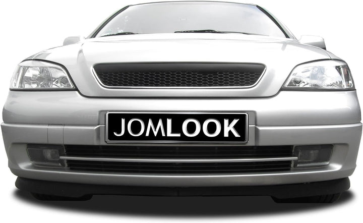 JOM Car Parts &amp; Car Hifi GmbH 6320027MOE Kühlergrill ohne Emblem mit Chromrahmen und Wabengitter, sc