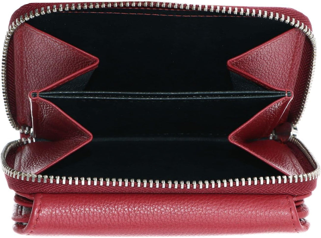 Golden Head Madrid Geldbörse RFID Leder 11,5 cm Red, Red