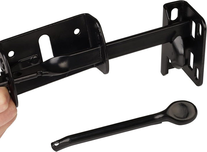 Torriegel, Daumenriegel Hardware, Torriegel für Holzzaun, Schwerlast, selbstsichernde Riegel mit 8 Z