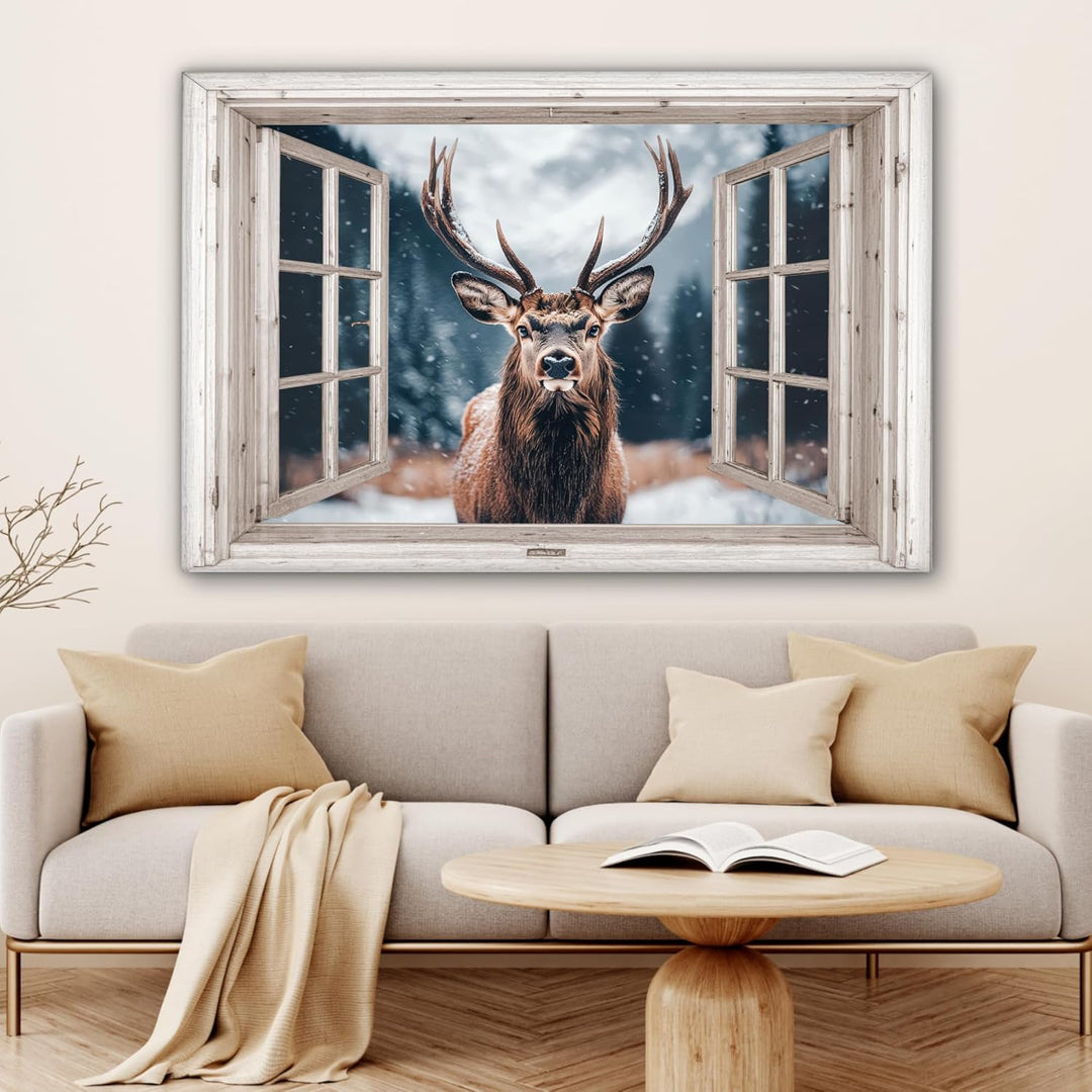 MuchoWow© Leinwandbild Gross 120x80 cm XXL Dekoration Wohnzimmer Bilder Pictures Wall Decoration Liv