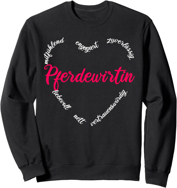 Pferdewirtin Beruf Pferdewirt Frauen Geschenk Sweatshirt
