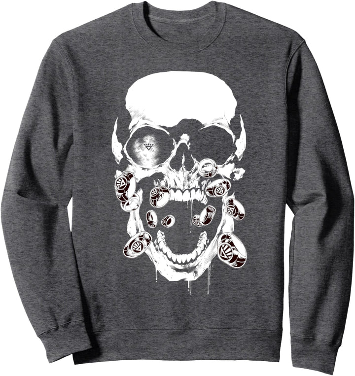 Green Lantern Black Lantern Skull Sweatshirt