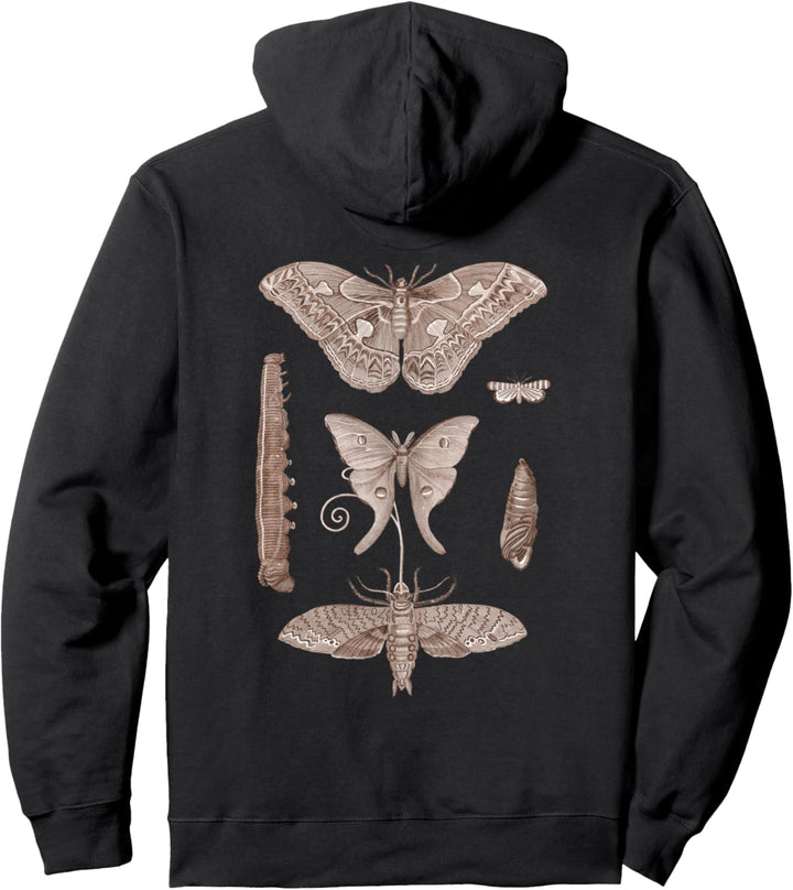 Der Lebenszyklus der Motten Pullover Hoodie