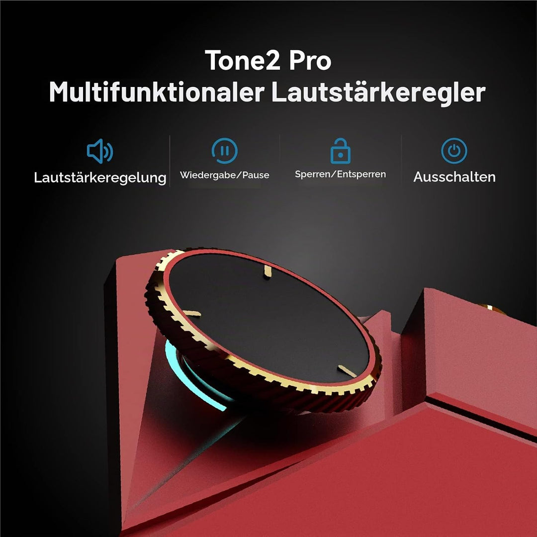 Khadas Tone2 Pro DAC kopfhörer verstärker,Ausgewogen tragbar Kopfhörerverstärker, HiFi-Amplifikation