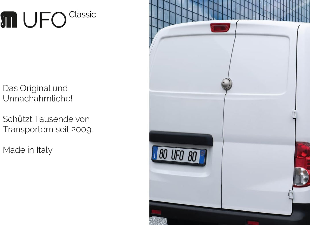 Doppel-Diebstahlsicherung für UFO-Nutzfahrzeuge… Doppel-Set Einzeln, Doppel-Set Einzeln