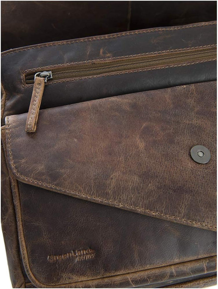 Greenland Nature Montana Umhängetasche I Leder 35 cm