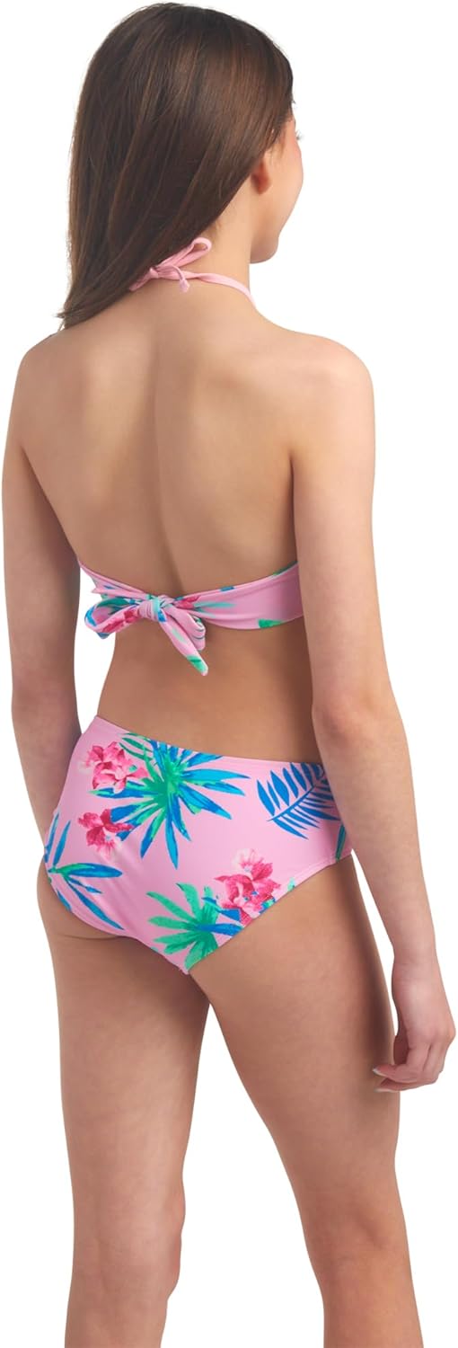 Kanu Surf Mädchen Bikini-Set 10 Leonie, Geblümt, Pink, 10 Leonie, Geblümt, Pink