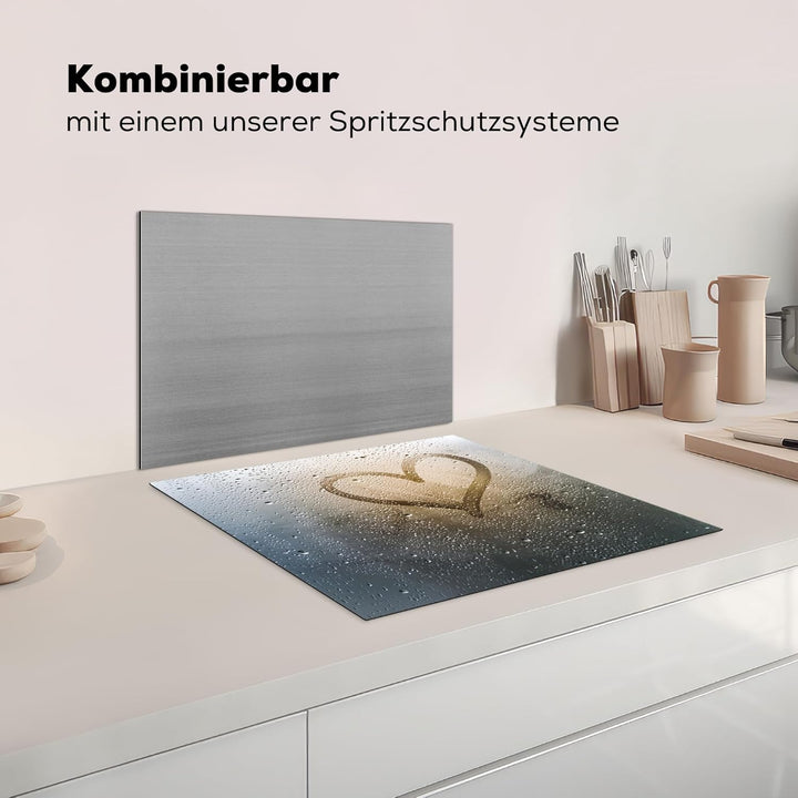 KitchenYeah© Herdabdeckplatte Einteilig Ceranfeld Abdeckplatte Küche Deko Ceranfeldabdeckung Herdabd
