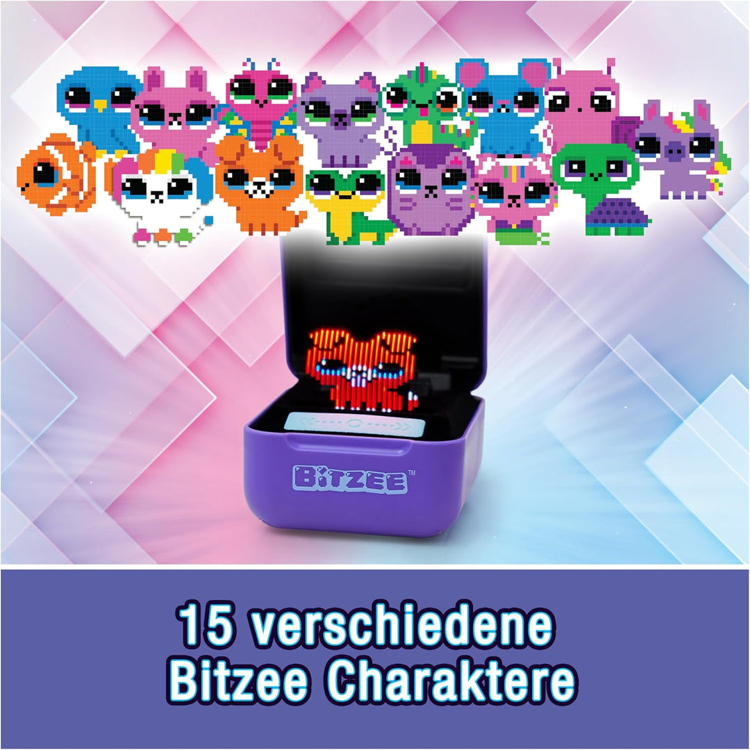 Bitzee - Digitales Haustier zum Anfassen, interaktives Spielzeug mit 15 virtuellen elektronischen Ti