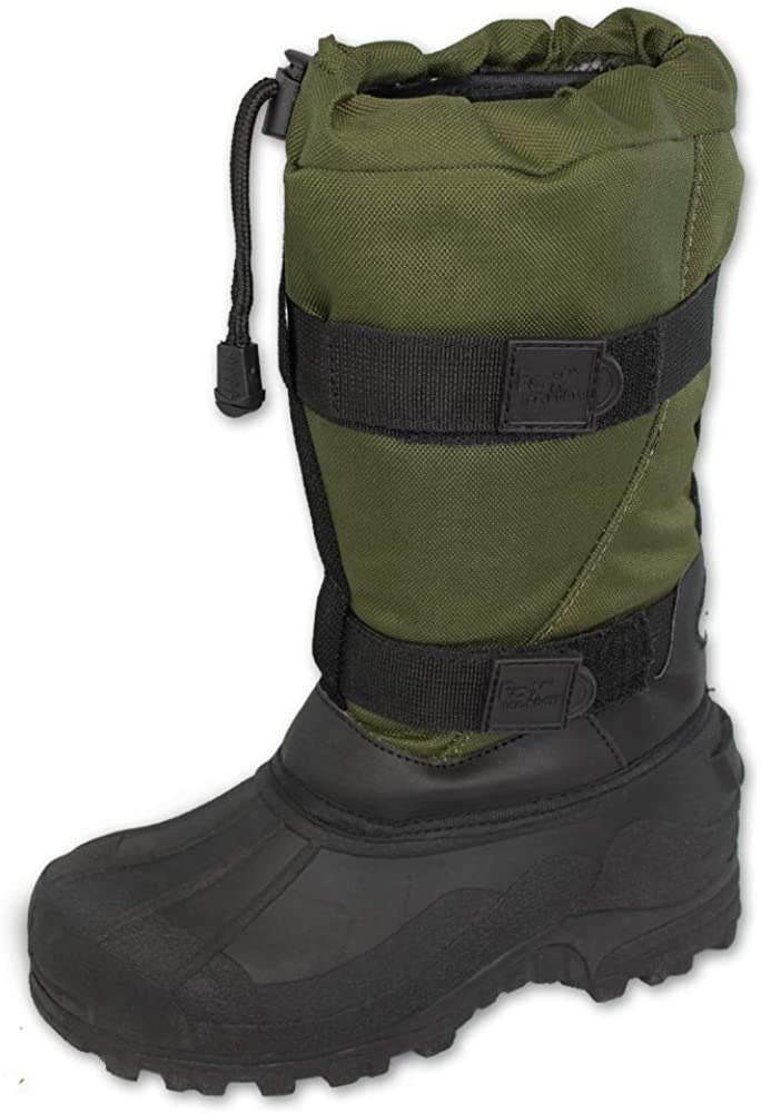 FoxOutdoor Kälteschutzstiefel, Fox 40 C, Oliv warme wasserdichte Winter-Stiefel - 41