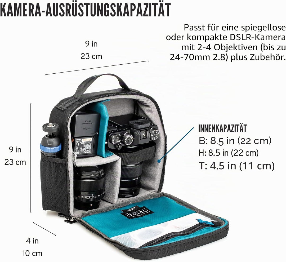 Tenba BYOB 2 Family 22 centimeters Grau (Gray), 22 centimeters Grau (Gray)