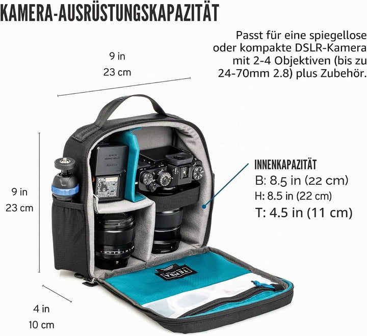 Tenba BYOB 2 Family 22 centimeters Grau (Gray), 22 centimeters Grau (Gray)