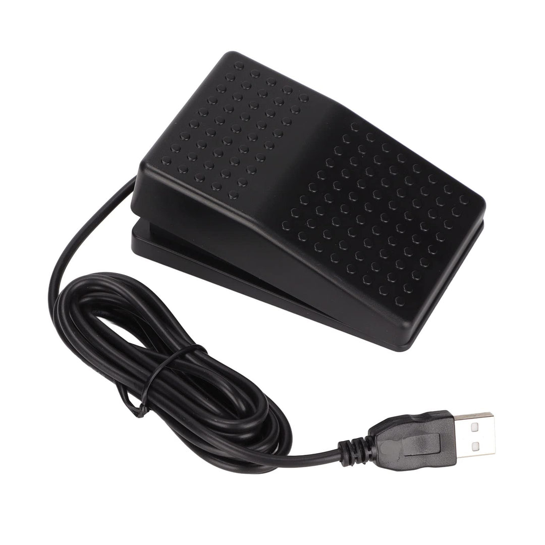Pwshymi USB-Fussschalterpedal, Hohe Empfindlichkeit, Multifunktionales, Ergonomisches Fussschalterpe