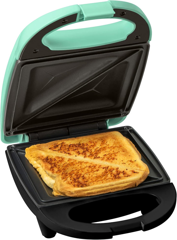 Nostalgia MyMini Persönlicher Sandwichmaker, Antihaft-Panini-Presse, Pizza-Taschen, Quesadillas, Min