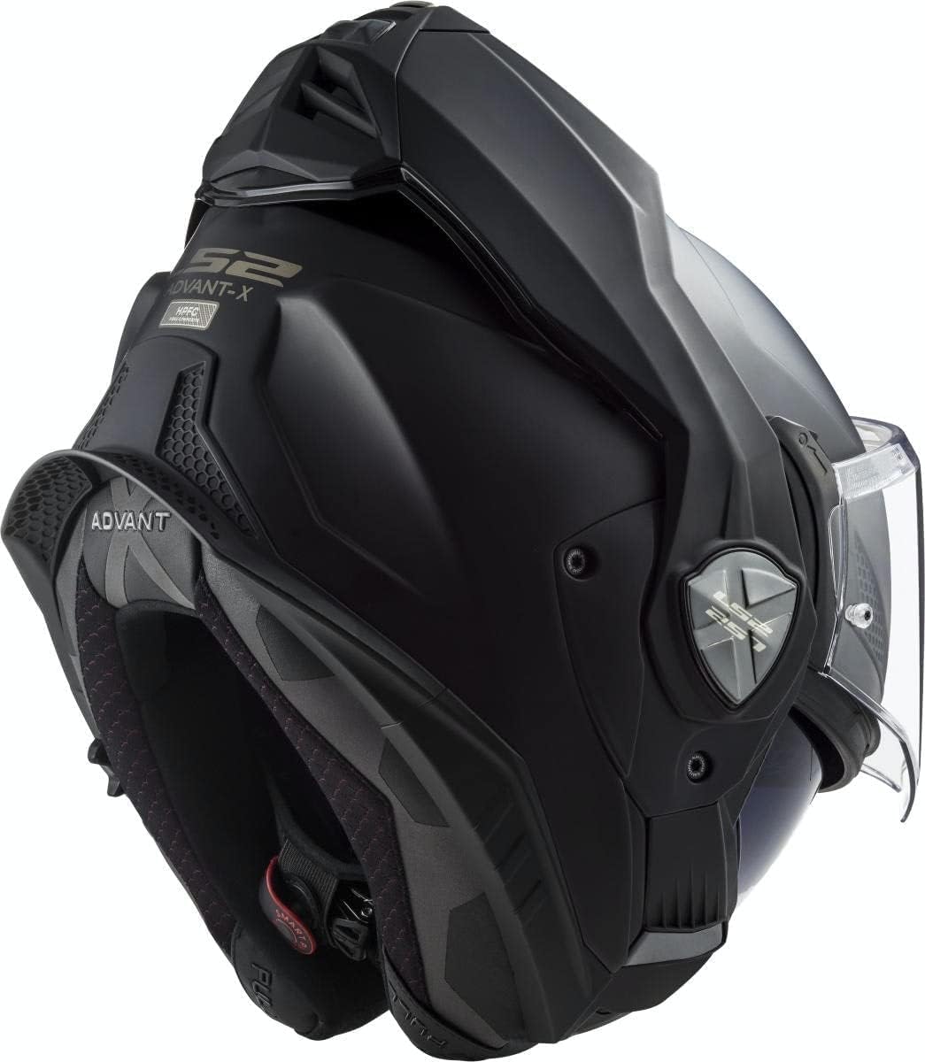 LS2, klapphelme motorrad ADVANT X solid mat black, XXL XXL solid mat black, XXL solid mat black