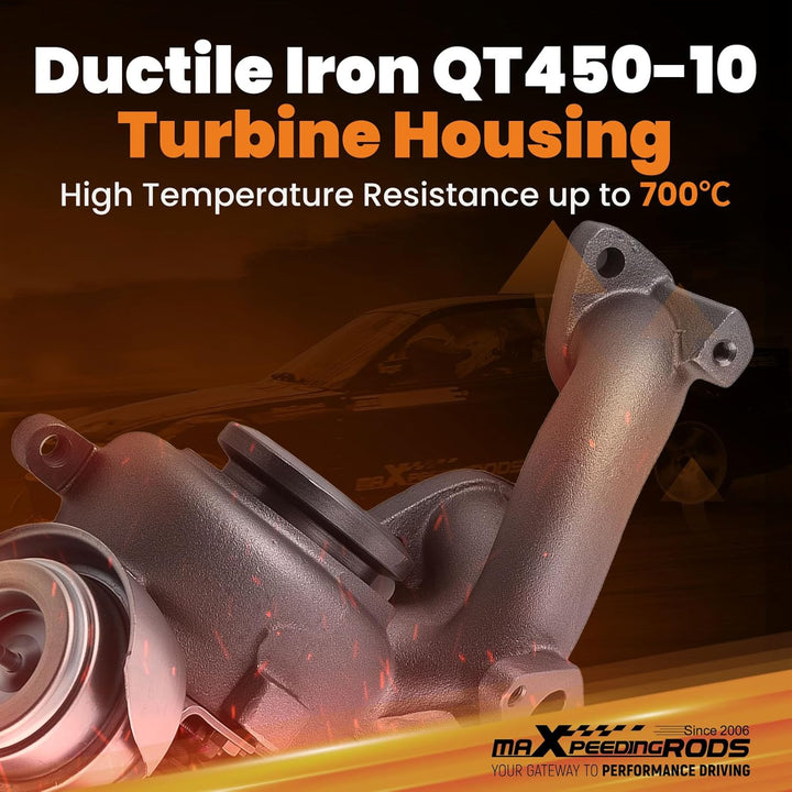 maXpeedingrods Turbolader für A3 8P Sportback Golf V GT 2.0 TDI AZV BKD 140PS 03G253010JX