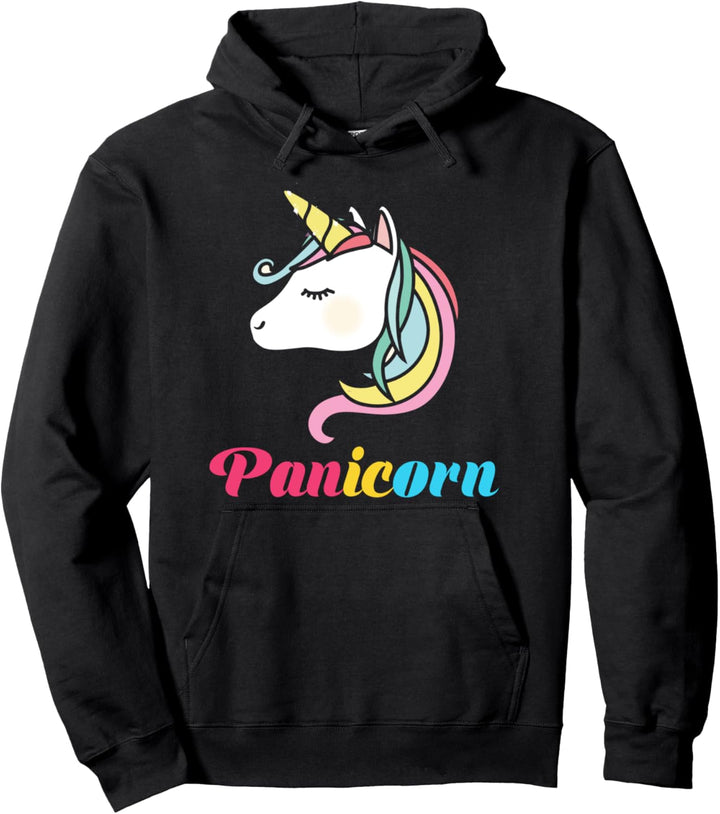 Panicorn Magisches Einhorn Lustiges LGBT Geschenk Pansexuell Pullover Hoodie
