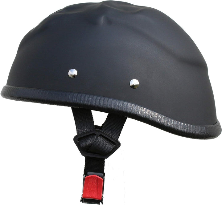 Chopperhelm Skull / Schädel 3D matt Schwarz Grösse: M 57/58cm, M 57/58cm
