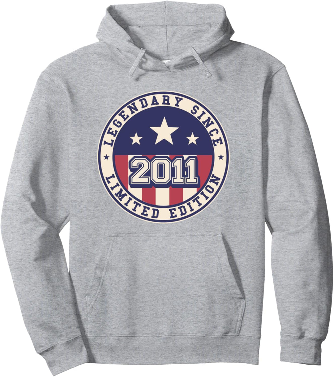 Legendary Since 2011 11. Geburtstag Pullover Hoodie