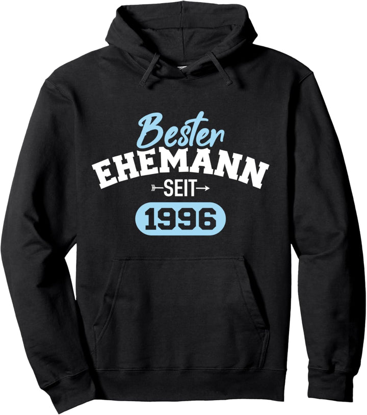 Bester Ehemann seit 1996 27. Hochzeitstag Pullover Hoodie