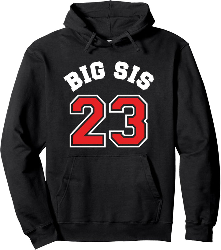 Mädchen Geschenke - Baby Verkündung 2023 Grosse Schwester Pullover Hoodie