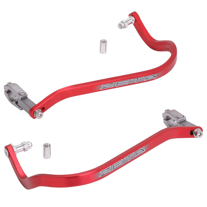 ZETA Armor Hand Guard Bended 22.2mm handle bar red ZE72-0004