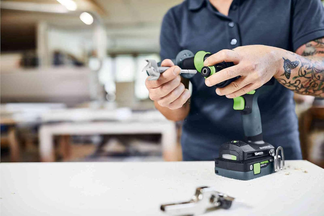 Festool Akku-Schlagbohrschrauber TPC 18/4 5,0/4,0 I-Set QUADRIVE (mit Akkupacks, Schnellladegerät, W
