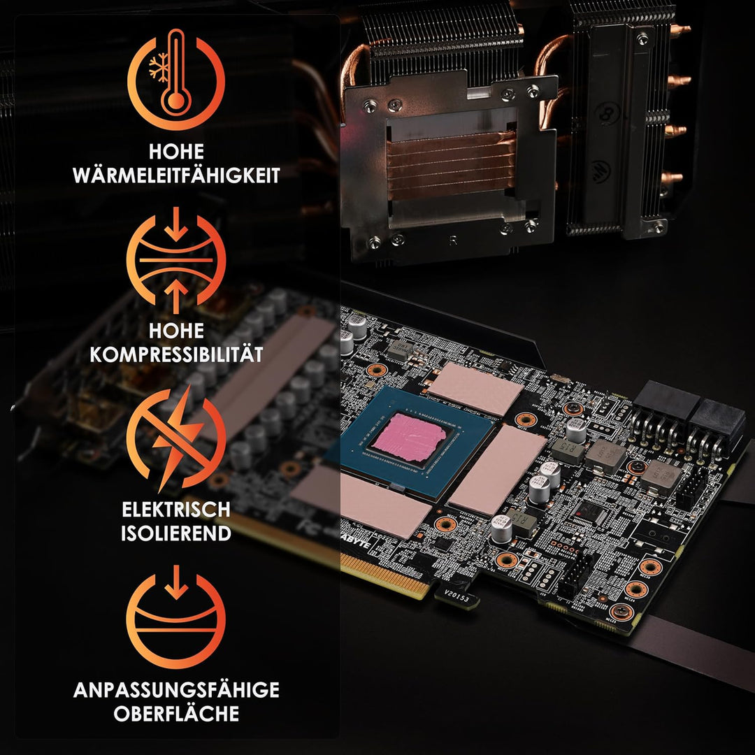 Thermal Grizzly Minus Pad 8 combiné de dissipateurs thermiques Pad thermique 8 W/m·K