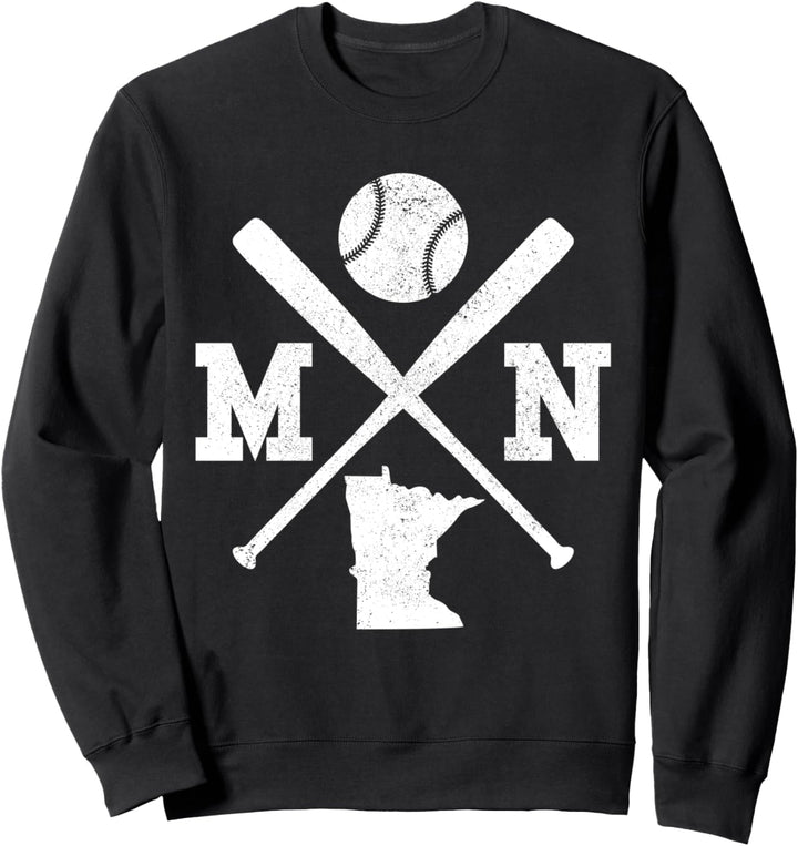 MN USA State - Baseballspieler Minnesota Sweatshirt