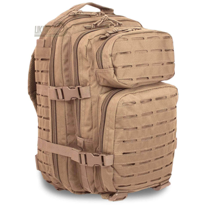 Rucksack US Assault Pack Laser Cut Einheitsgrösse Coyote, Einheitsgrösse Coyote