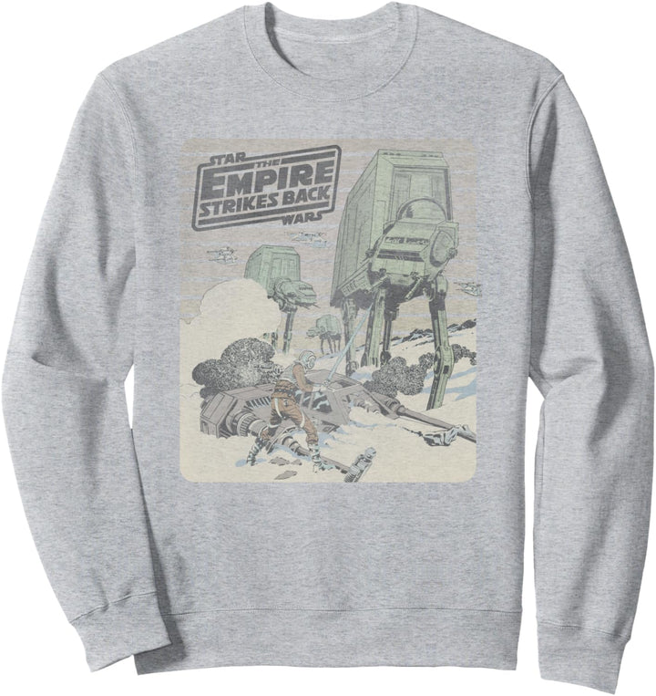 Star Wars Empire Strikes Back Battle of Hoth Sweatshirt
