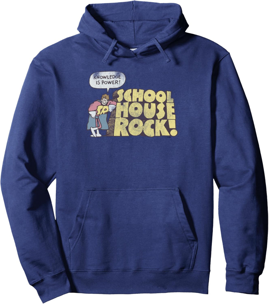 Schoolhouse Rock Wissen ist Macht Pullover Hoodie