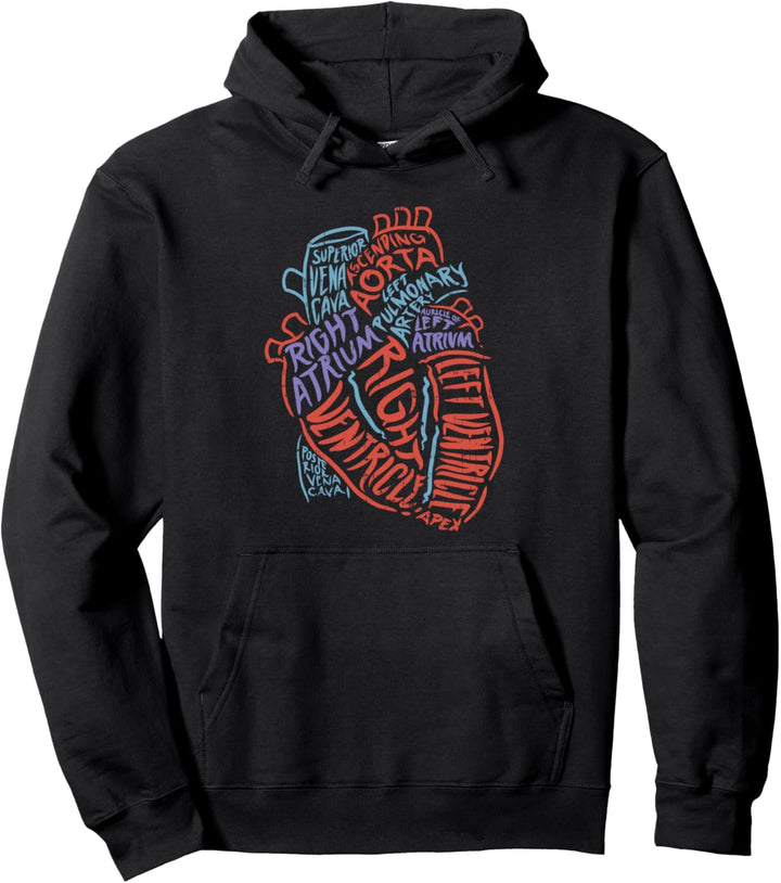 Anatomie Herz Für Kardiologie Doktoren und Krankenschwestern Pullover Hoodie