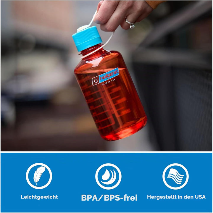 Nalgene Unisex – Erwachsene Eh Sustain Trinkflasche 473 ml Immergrün, 473 ml Immergrün