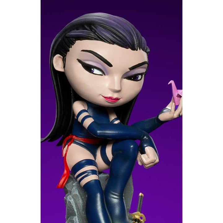 Iron Studios - Minico X-Men Psylocke Vinyl Statue 15 cm, 15 cm