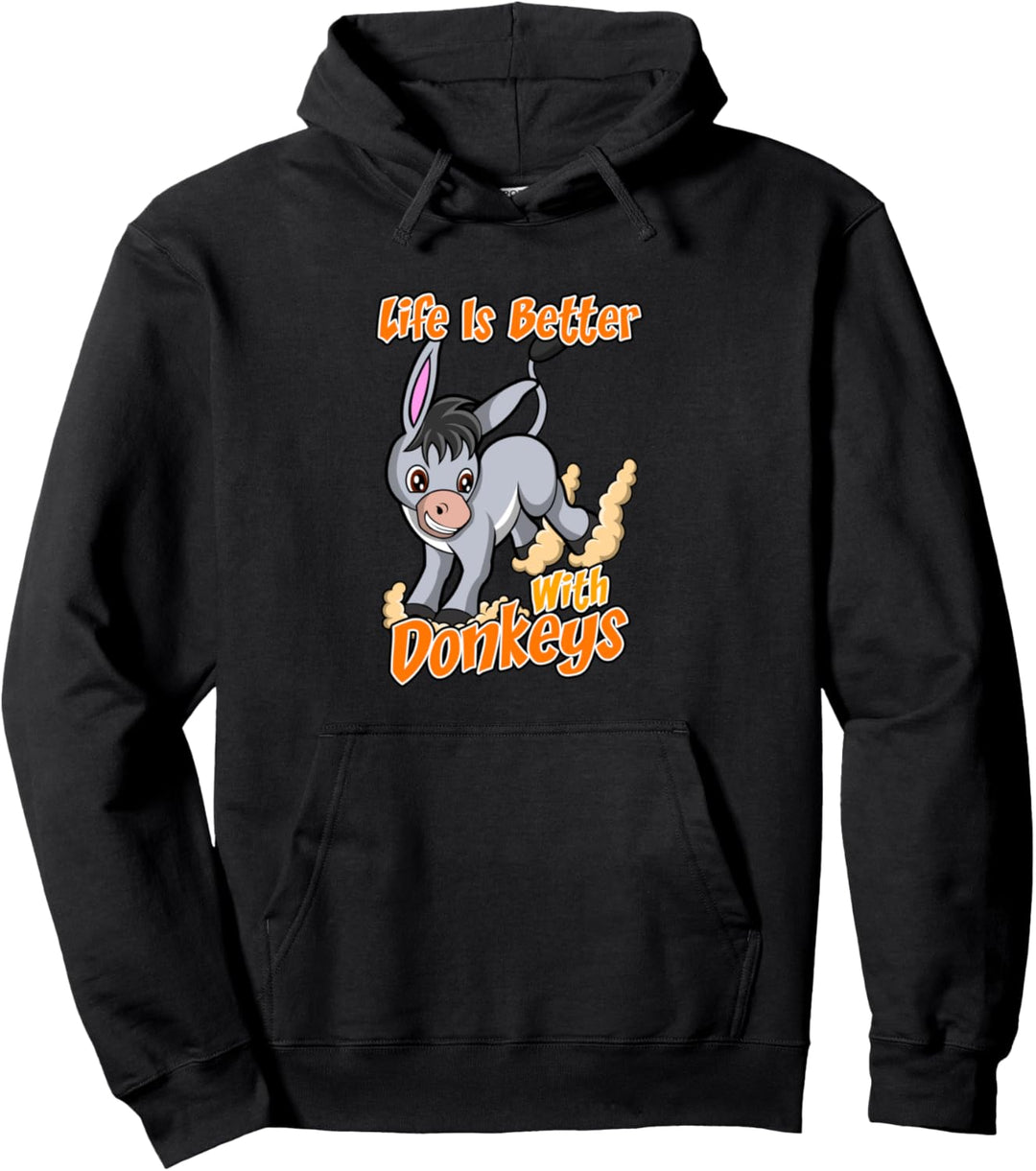 Esel Baby Esel Niedlich Maultier Pullover Hoodie