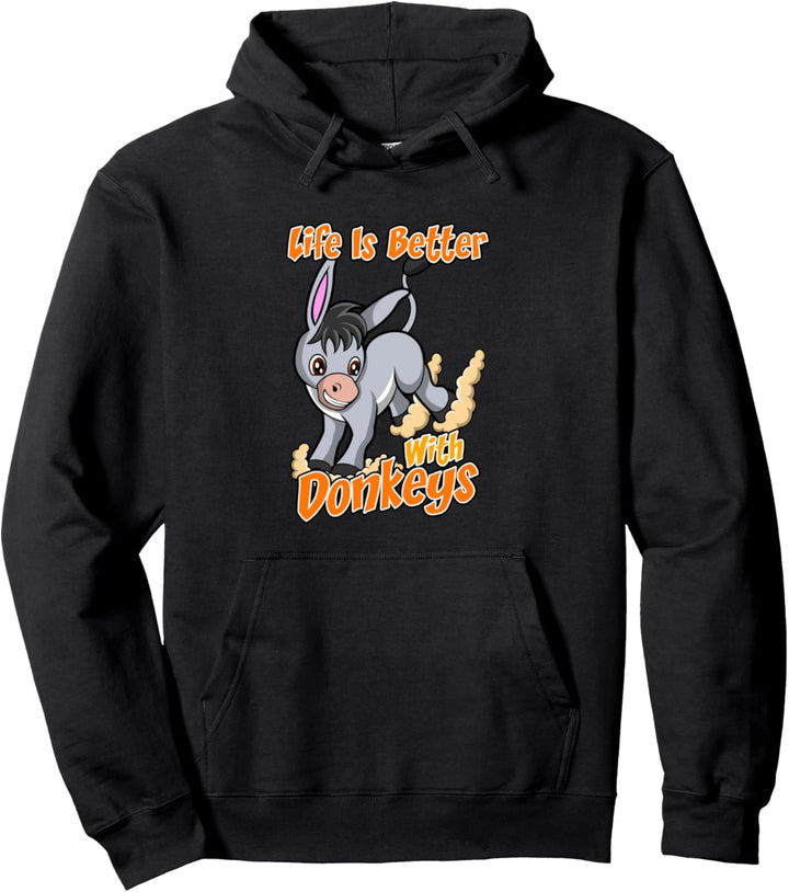 Esel Baby Esel Niedlich Maultier Pullover Hoodie