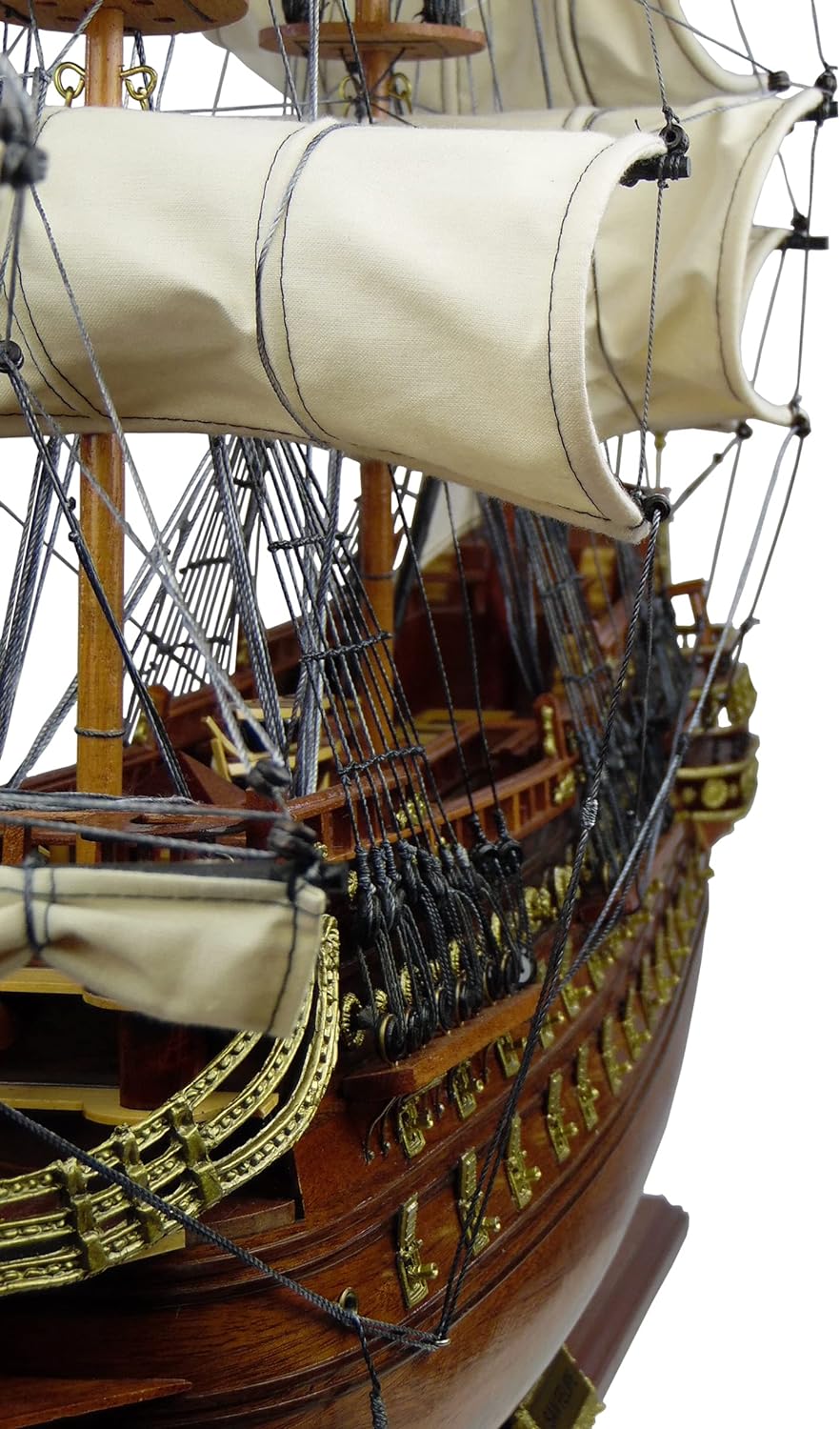 Schiffsmodell "San Felipe" │ Modellschiff │Segelschiff │ Premium-Modell │93cm Länge - 75cm Höhe
