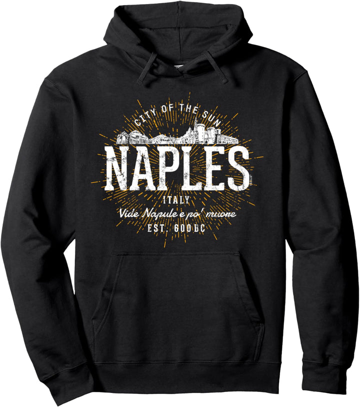 Italien Vintage Neapel Retro Pullover Hoodie