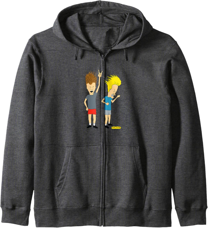 Beavis and Butt-Head Color Rock Out Kapuzenjacke