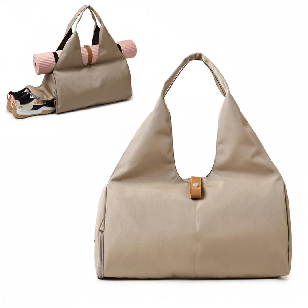 Yogatasche Sporttasche Damen Herren mit Schuhfach &amp; Nassfach – Yoga Tasche Fitnesstasche Trainingsta