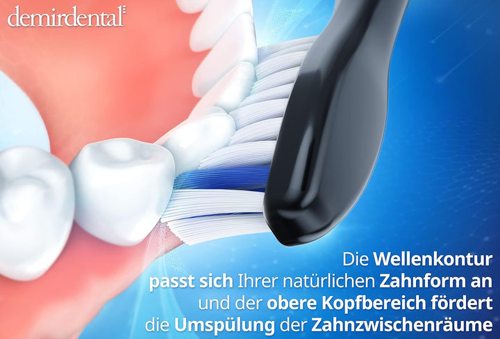 8er demirdental Ersatzbürsten passend für Philips Sonicare, Extra Soft Aufsätze & Aufsteckbürsten, e