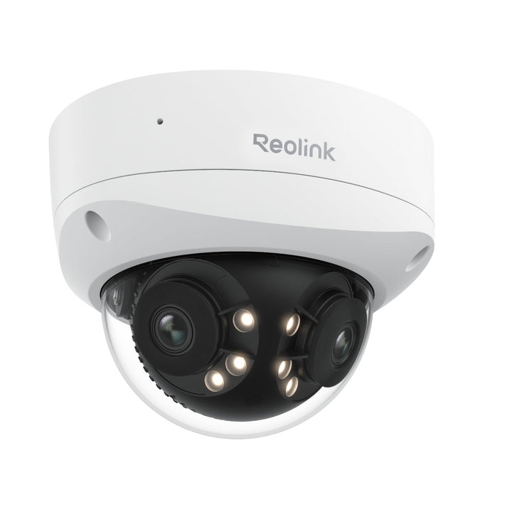 Reolink 16MP UHD 180° Panorama Dual-Objektiv Überwachungskamera, Bewegungsverfolgung, Farbnachtsicht