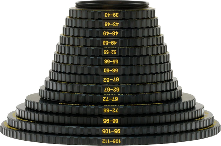 Breakthrough Photography Step-Up Objektiv-Adapterring für Filter, 77 mm auf 82 mm, aus CNC-gefrästem