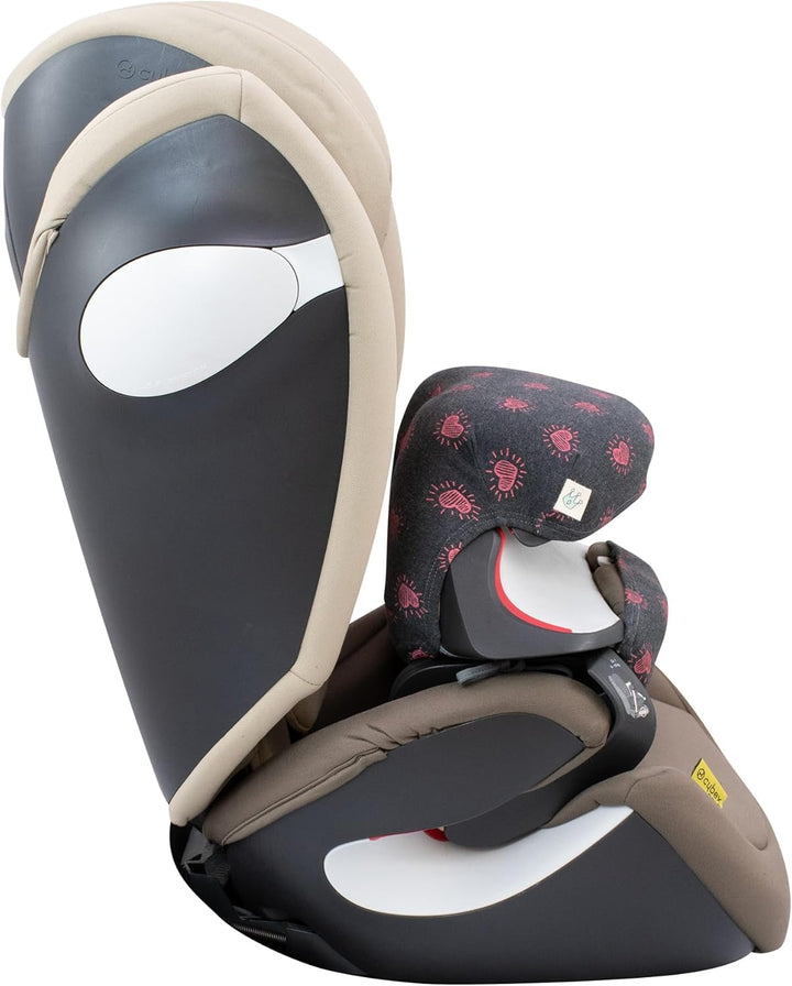 JYOKO Kids Bezug für Zubehör kompatibel mit Cybex Pallas M (Fluor Heart), Fluor Heart