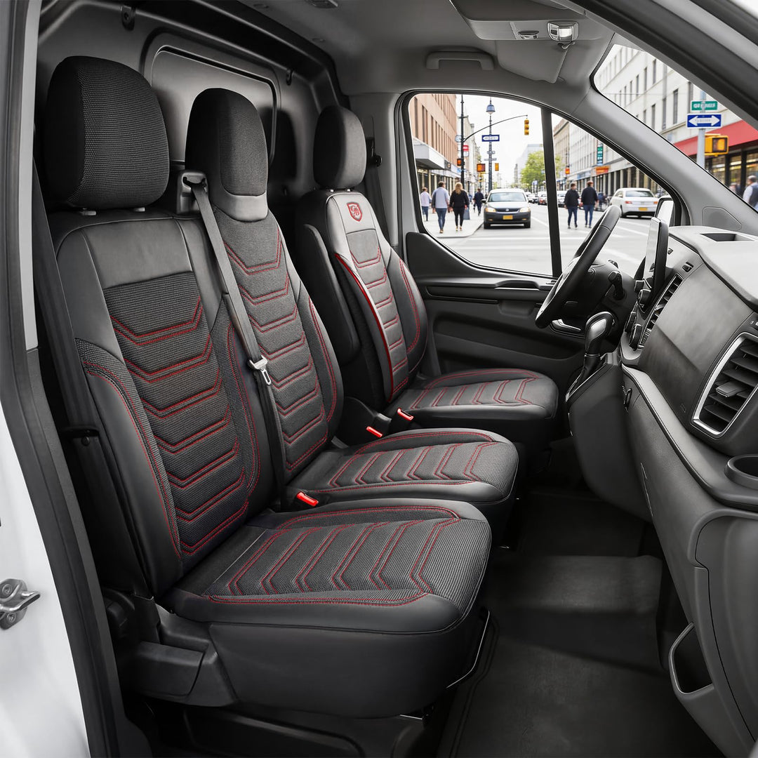 Autositzbezüge Universal 2+1 für Renault Trafic 3 (2015-2024), OPEL Vivaro B (2014-2018) – Vordersit