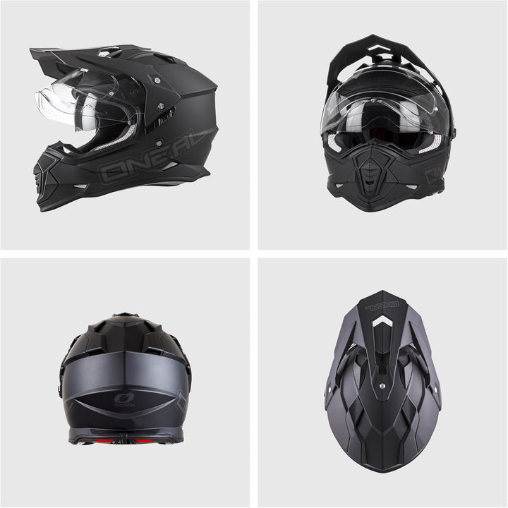 O'NEAL Unisex – Erwachsene Sierra Helmet Flat V.23 Helm M Schwarz/V.23, M Schwarz/V.23