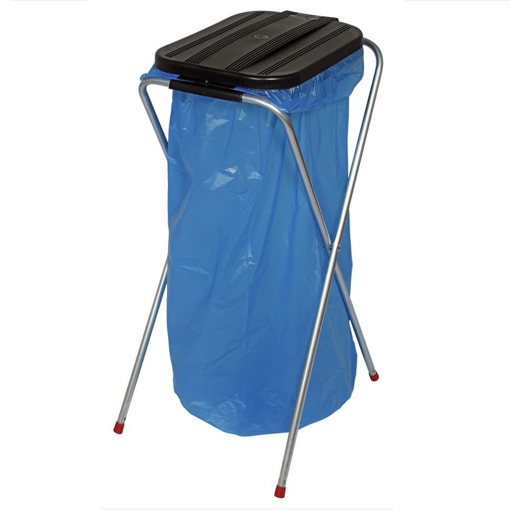 BRB Leichter Wertstoffsammler mit schwarzem Deckel eckig, HxBxT 810x370x410 mm, für 70 o. 120 Liter-